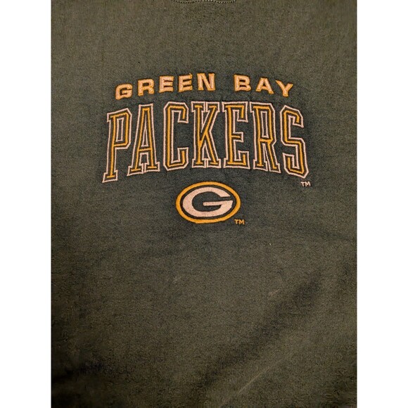 Vtg Pro Player Green Bay Packers Football Sweatshirt XL Sportswear 90s Capsule - Picture 6 of 9